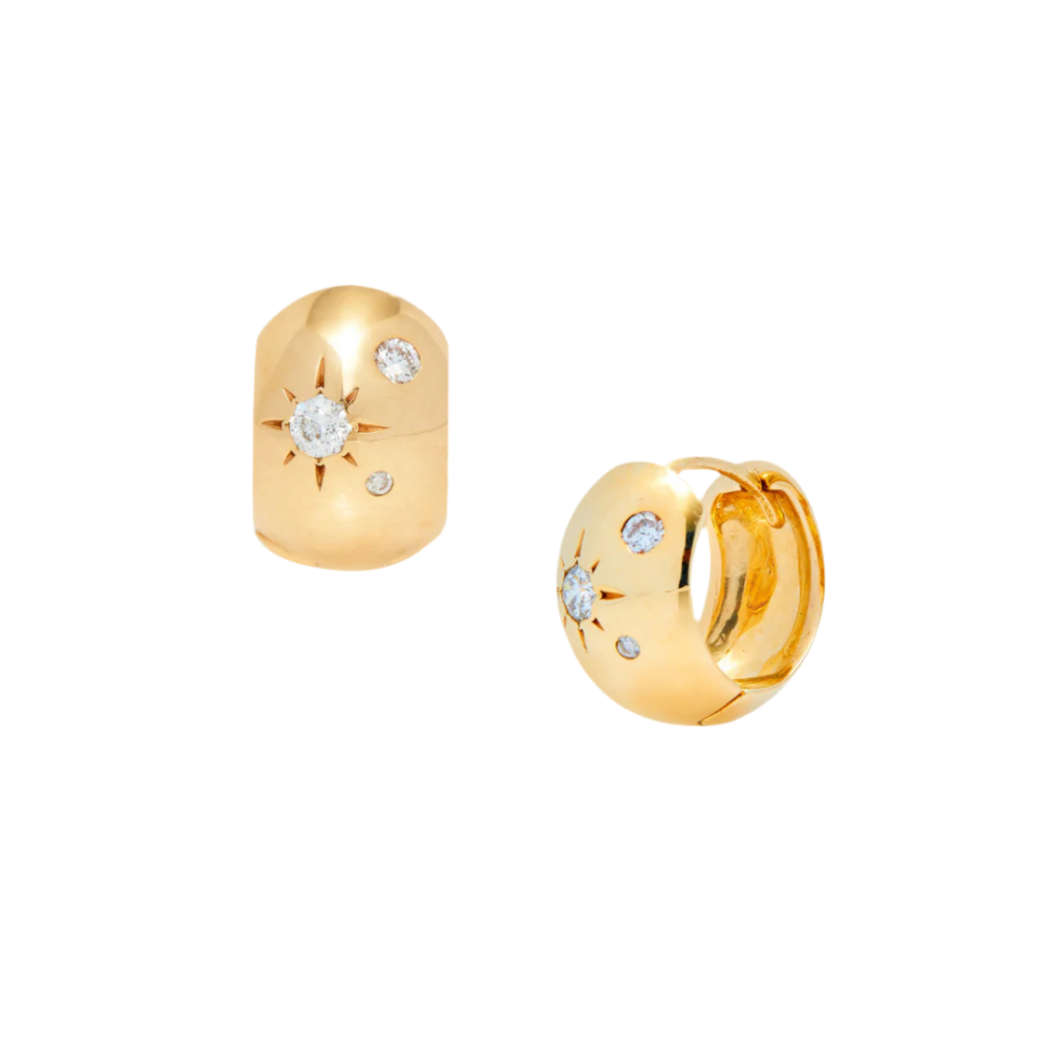 Disco Huggies with Diamonds