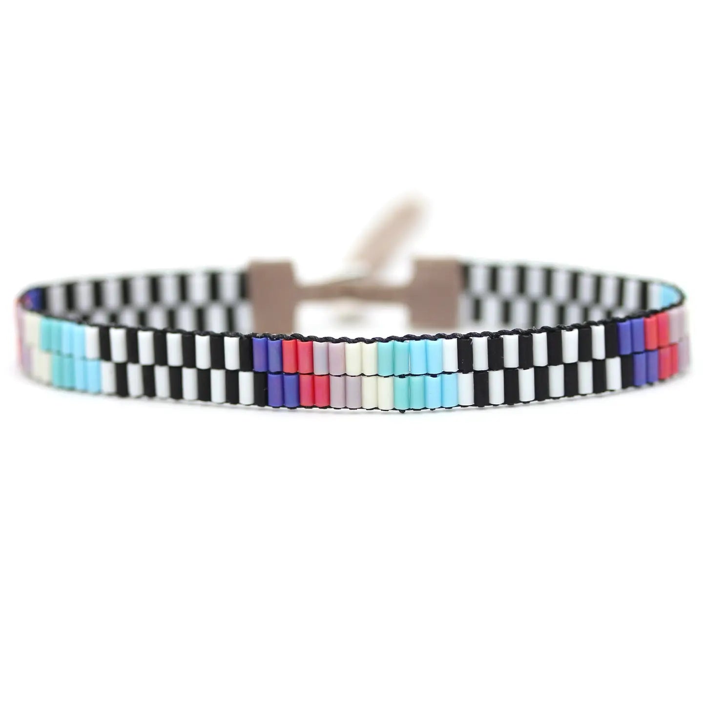 Bolt Stripes Beaded Bracelet
