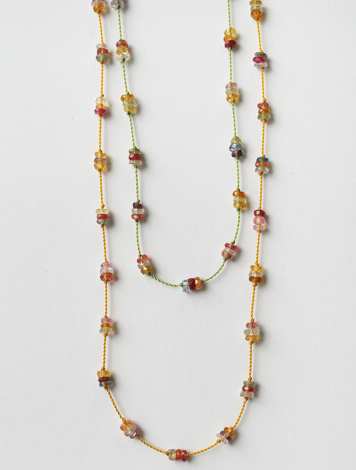 Rainbow Sapphire Necklace