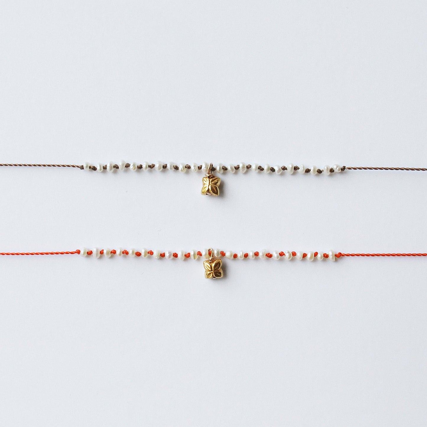 Blossom Charm Pearl Bracelet