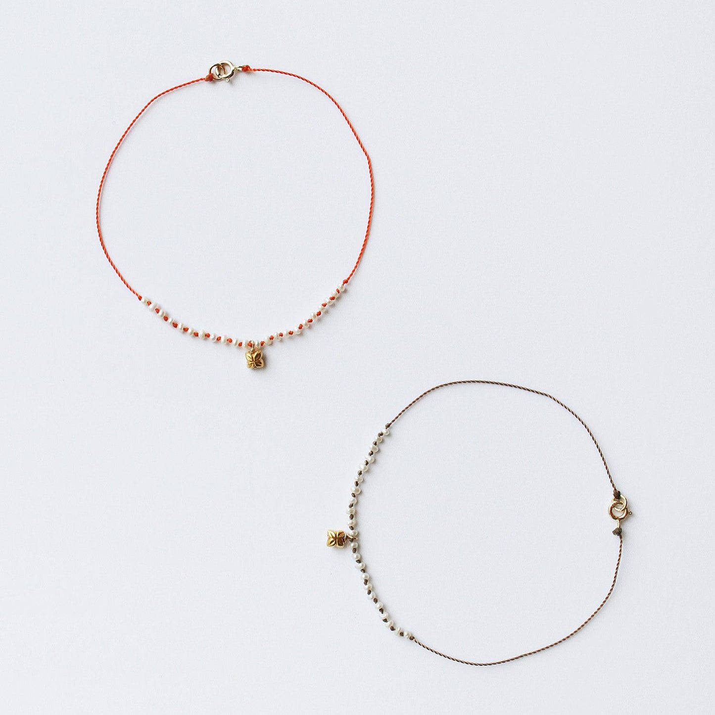 Blossom Charm Pearl Bracelet