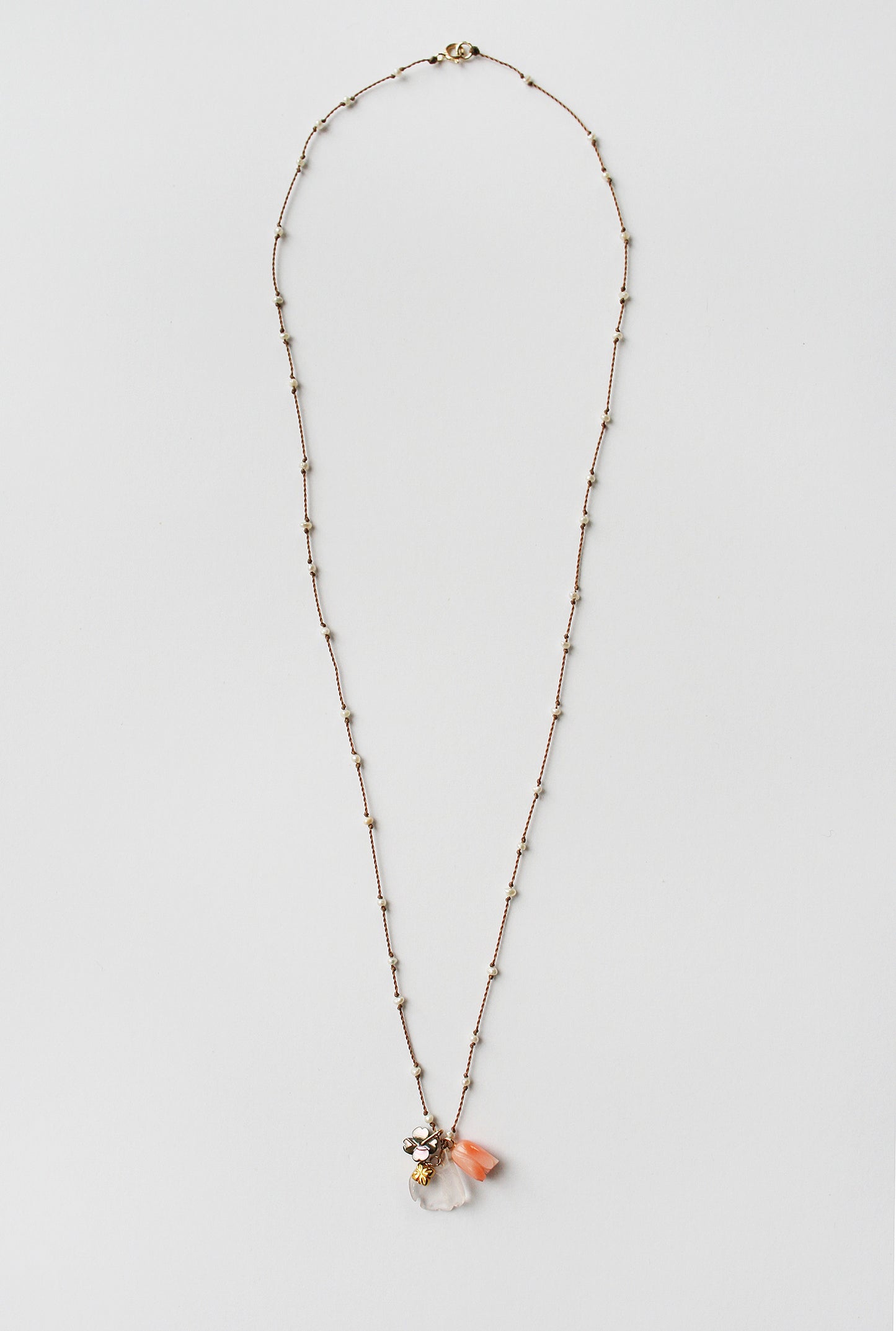 Flora Charm Necklace