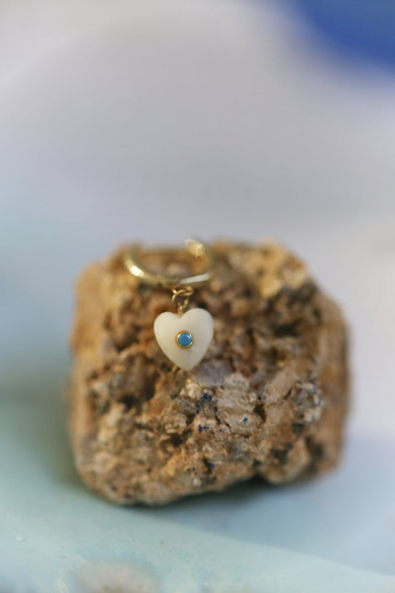 LOLA Turquoise Heart Earring