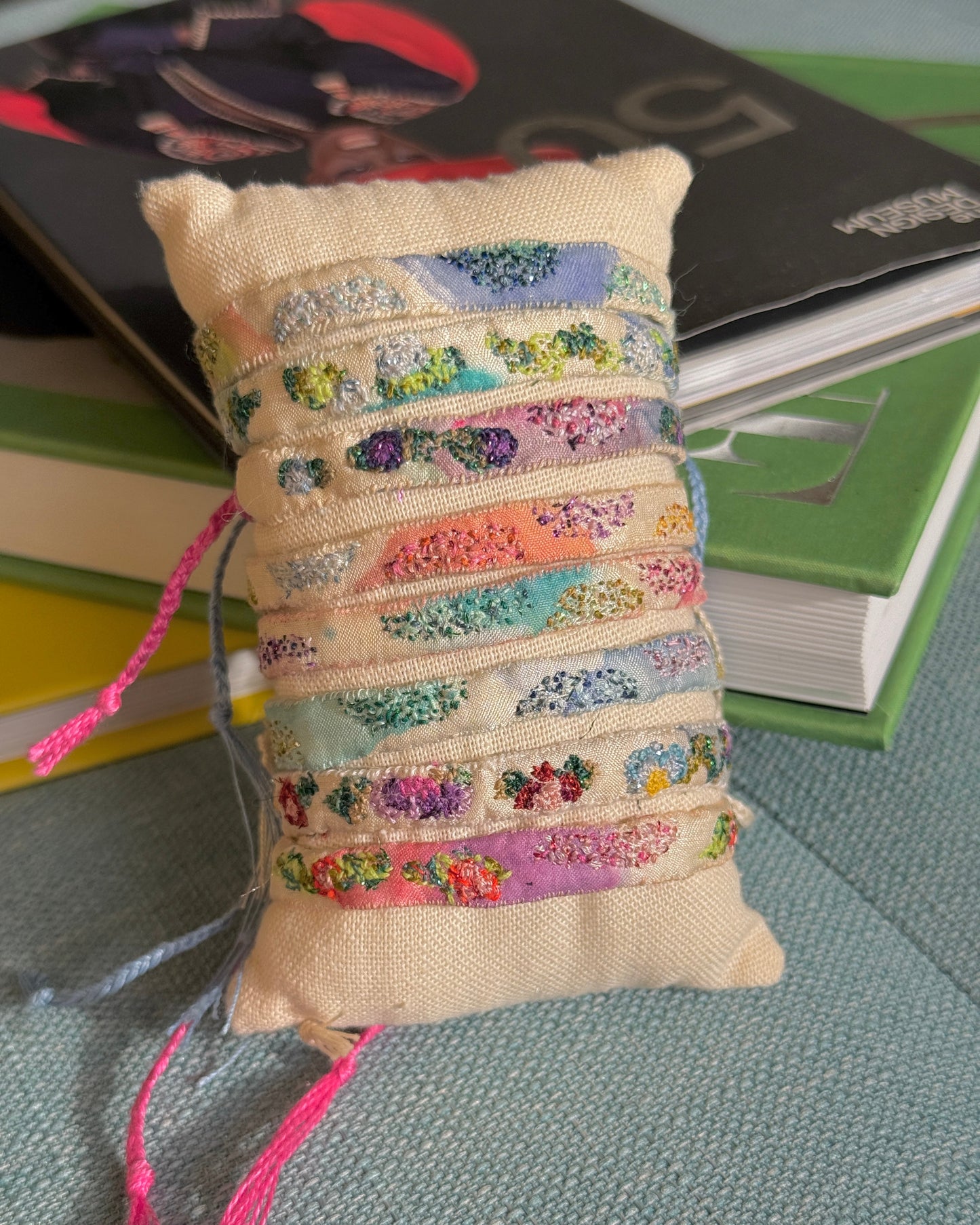 Needle Point Silk Bracelet