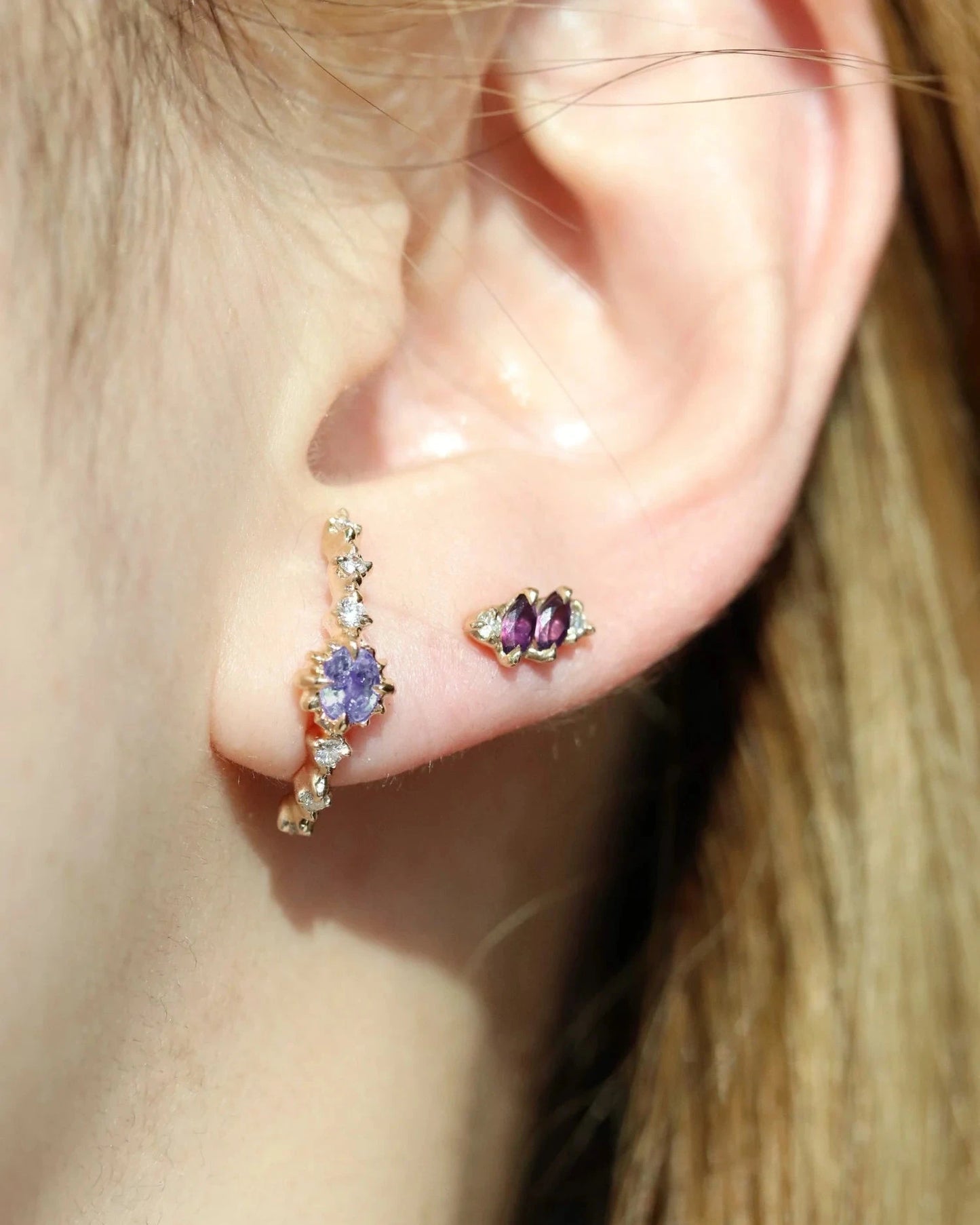 Loun Tanzanite Earring