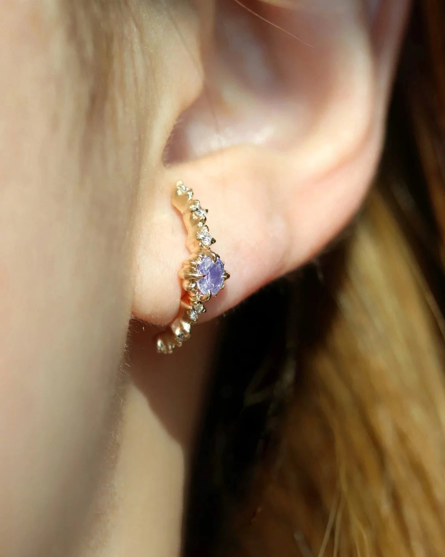 Loun Tanzanite Earring