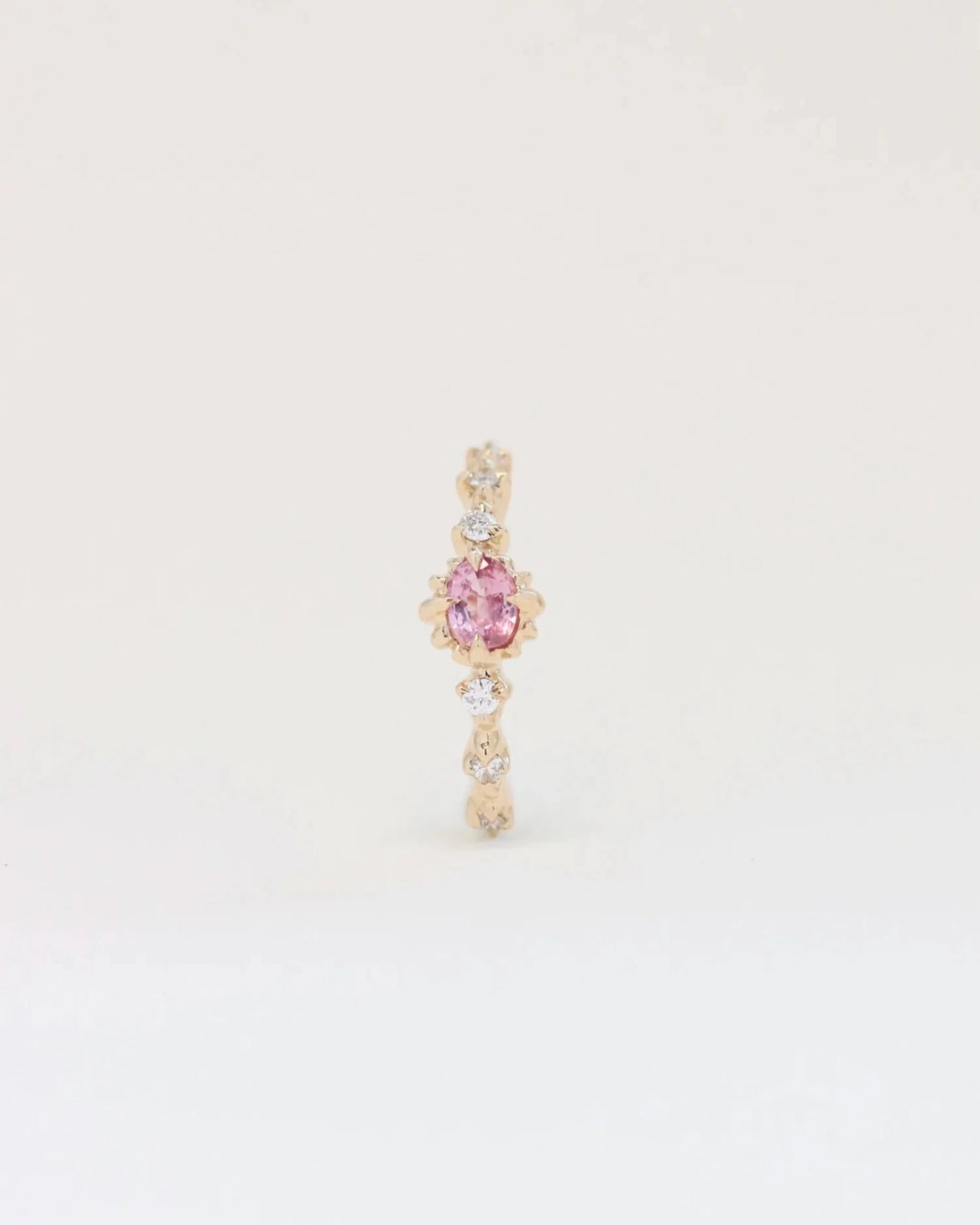 Daol Pink Sapphire Earring