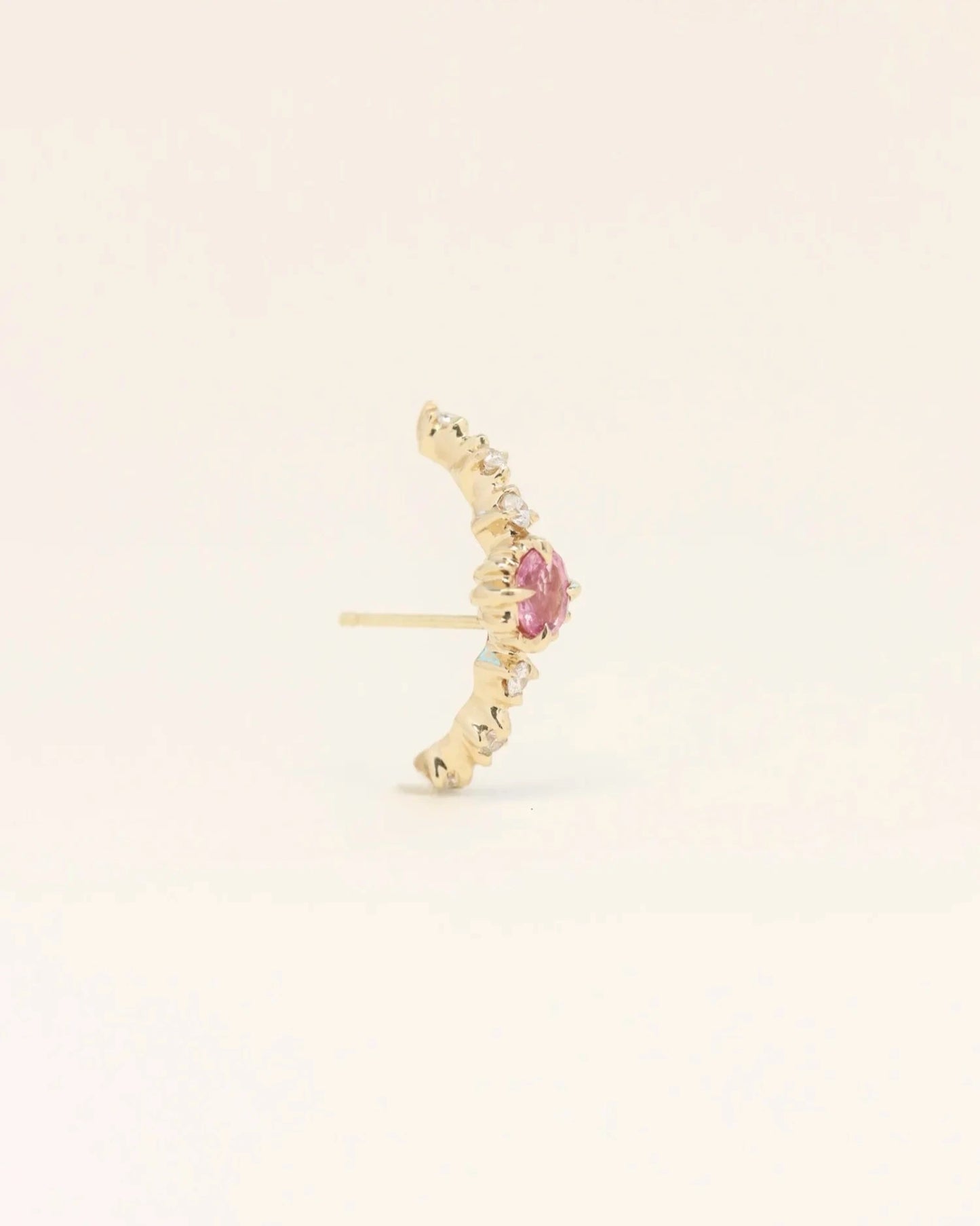 Daol Pink Sapphire Earring