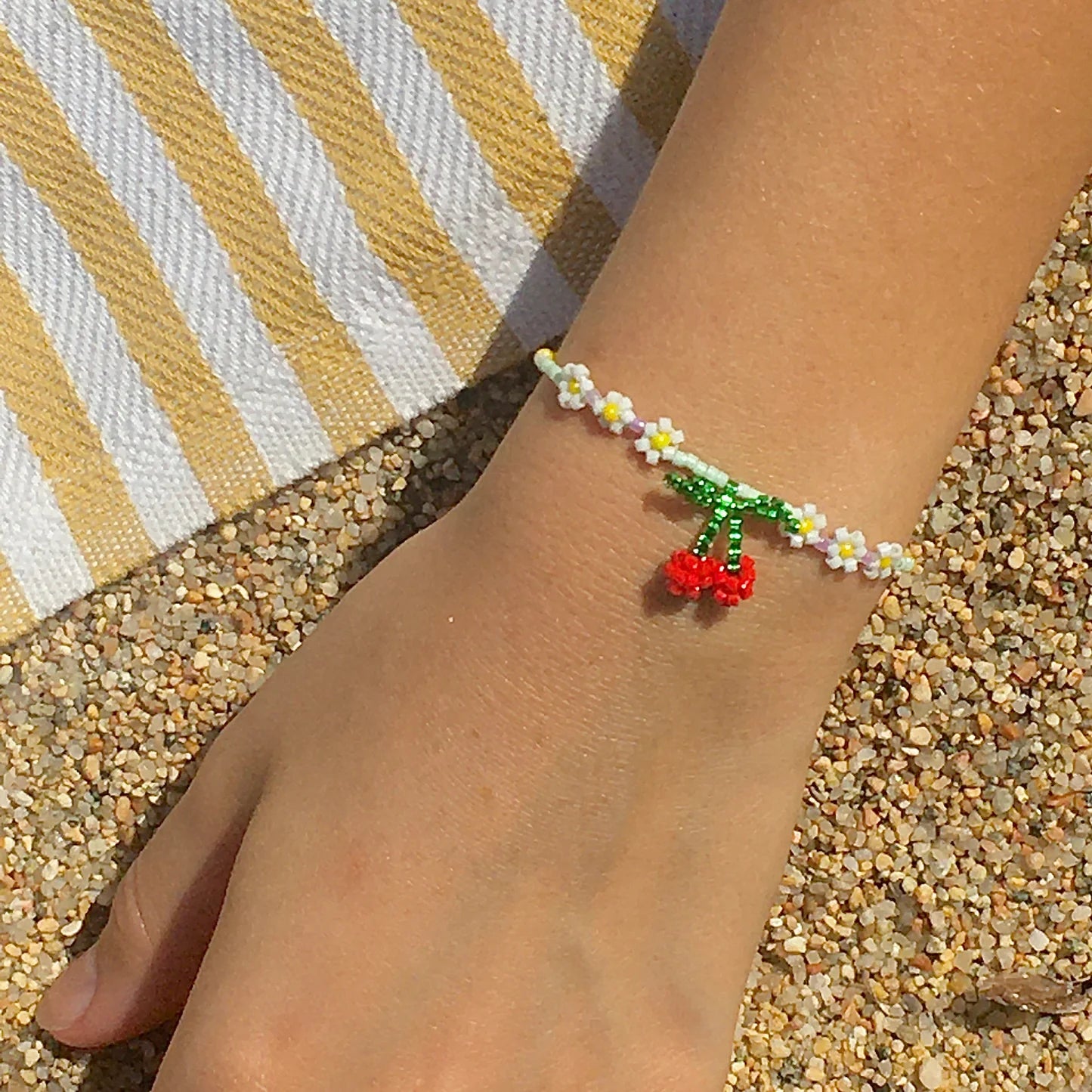 FRUTTI Flower Bracelet - Cherry
