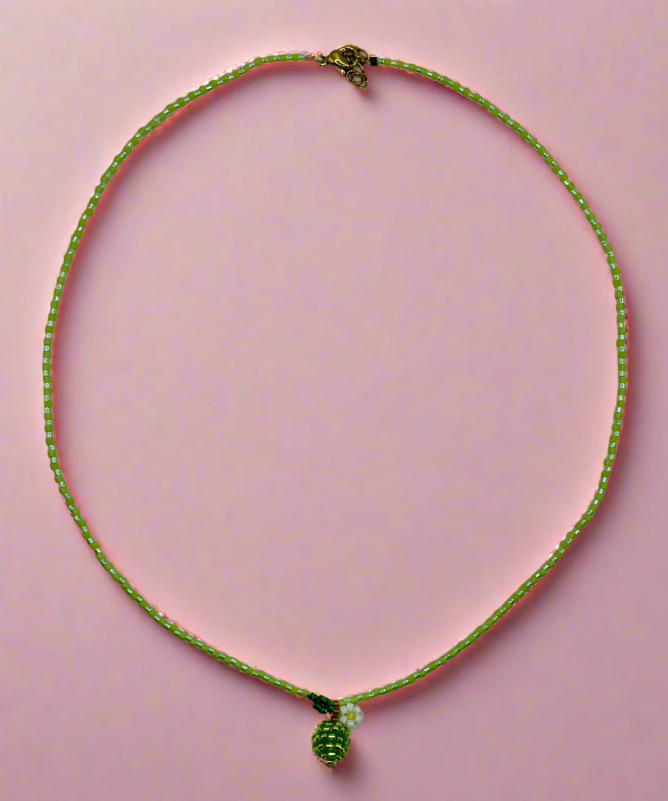 FRUTTI Necklace - Green Apple