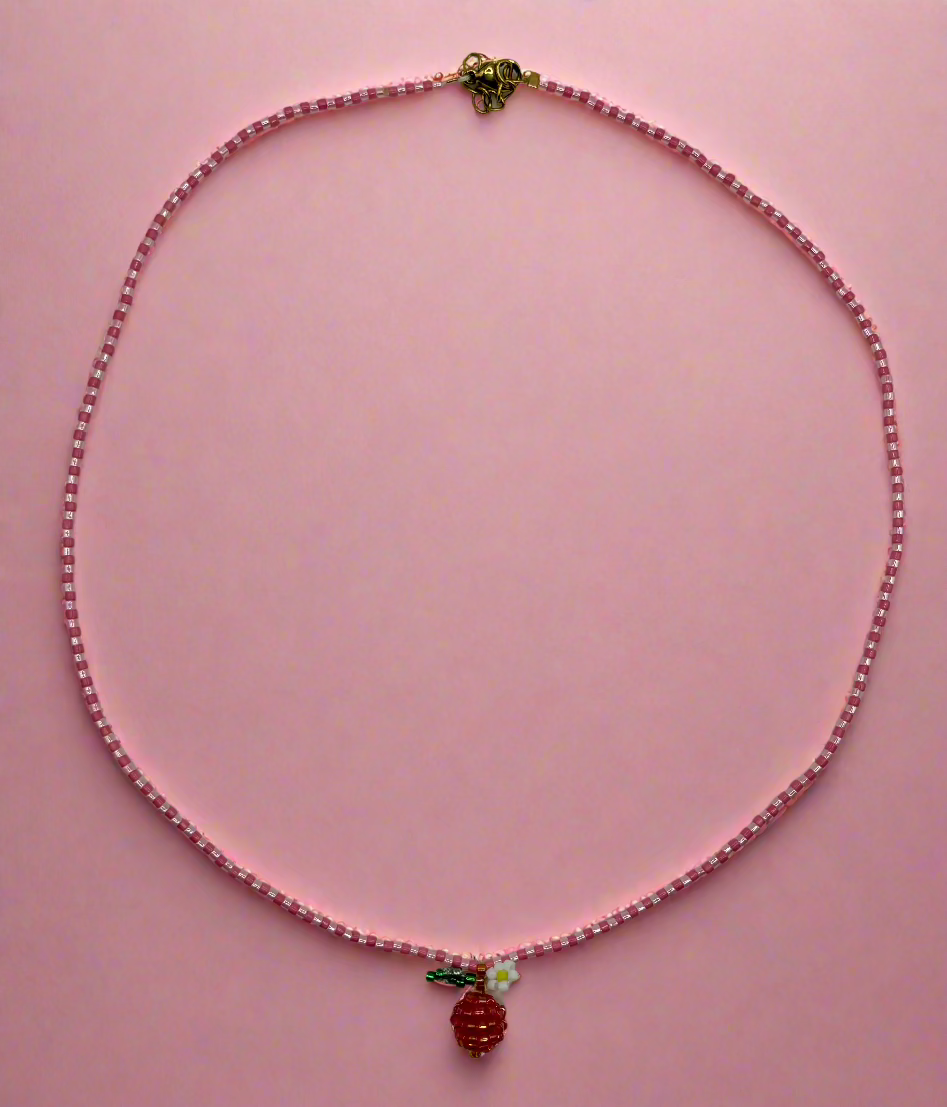 FRUTTI Necklace - Red Apple