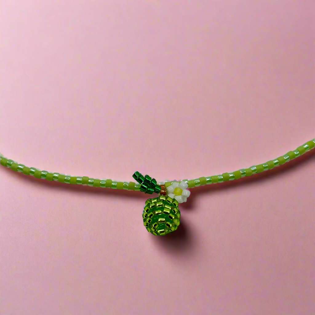 FRUTTI Necklace - Green Apple