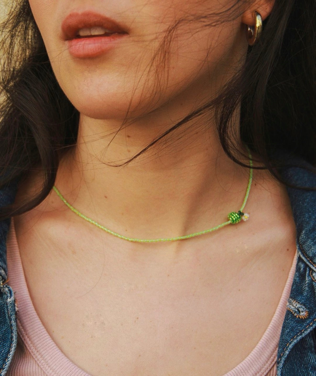 Yellow Pear Frutti Necklace
