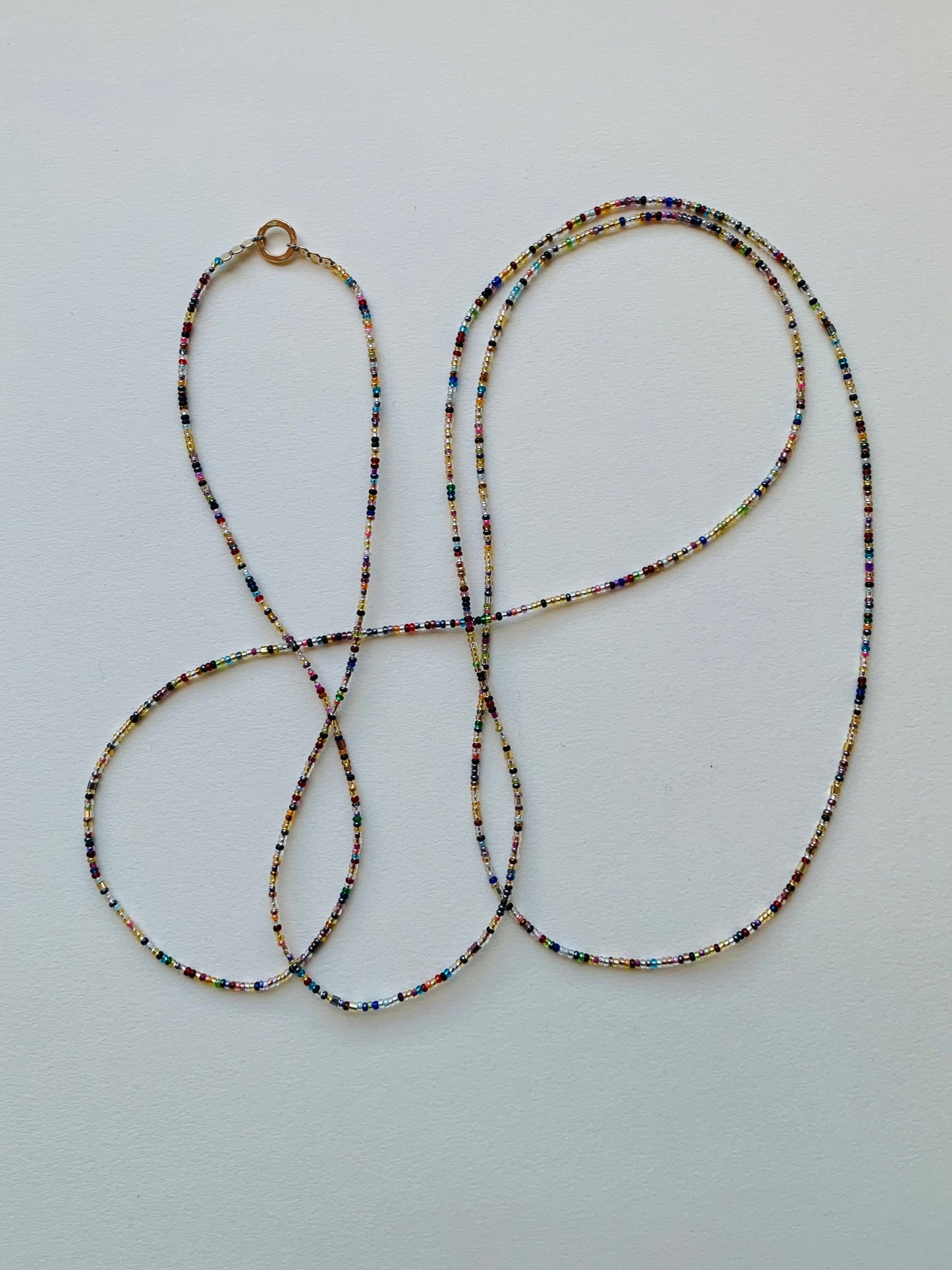Multi Murano Strand Necklace