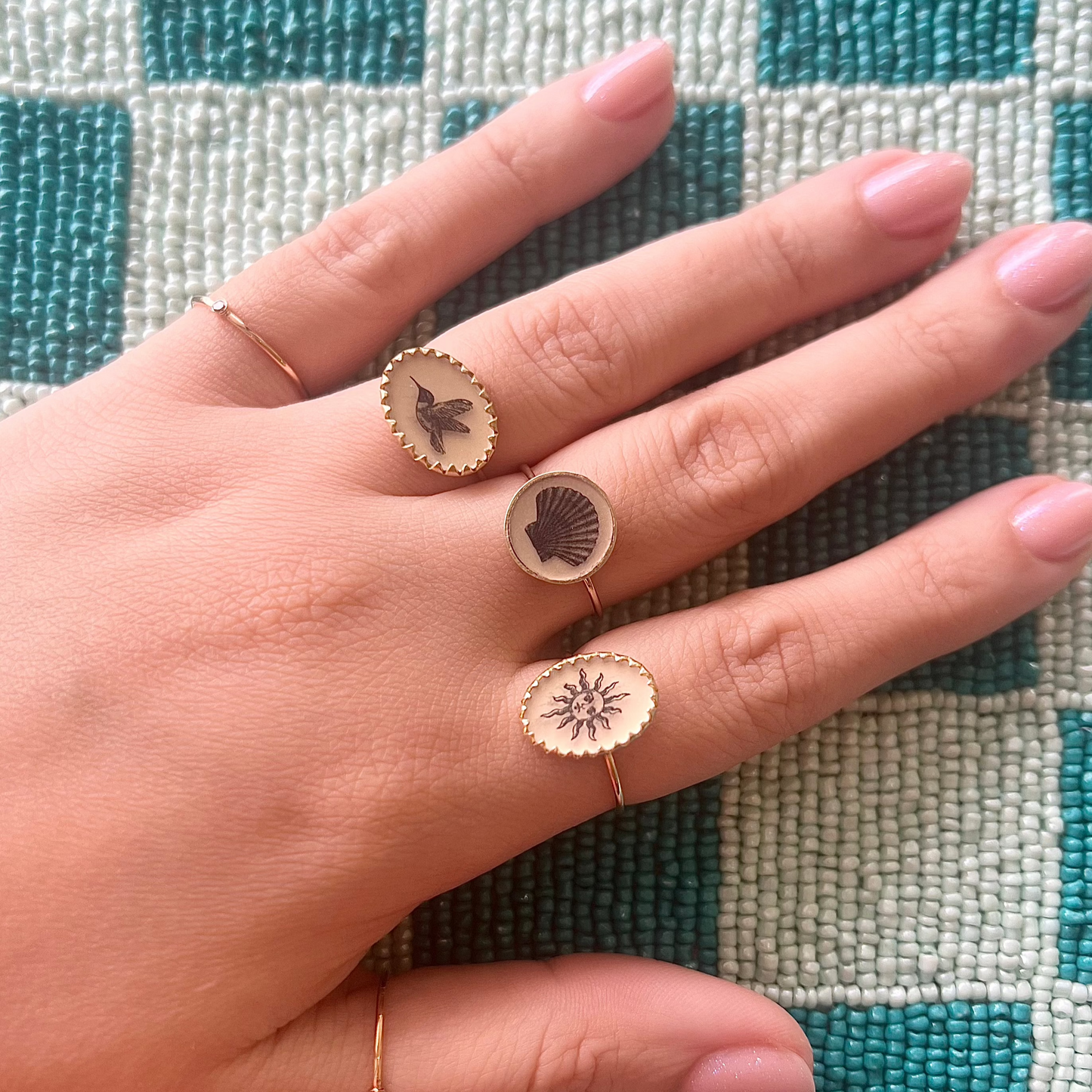 Hummingbird Victoria Gold Ring