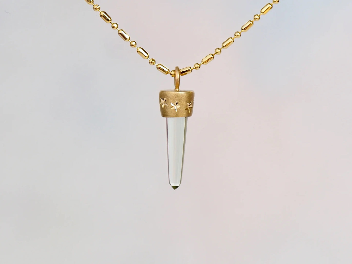 Unicon Horn Charm in Chalcedony