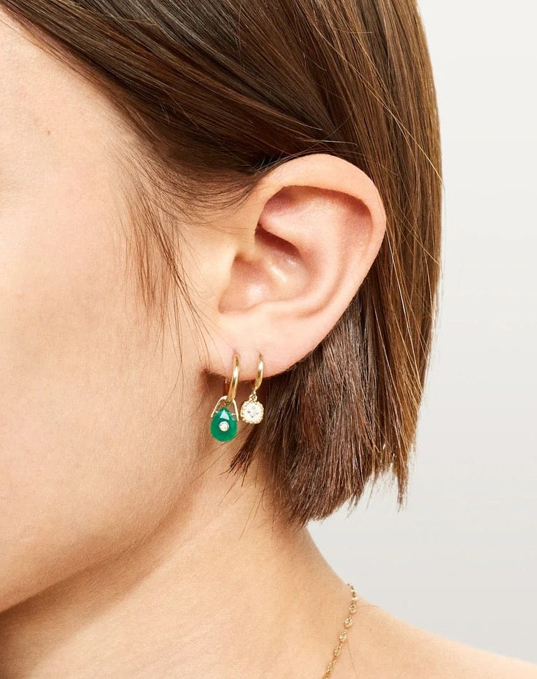 ORSO Green onyx Earrings
