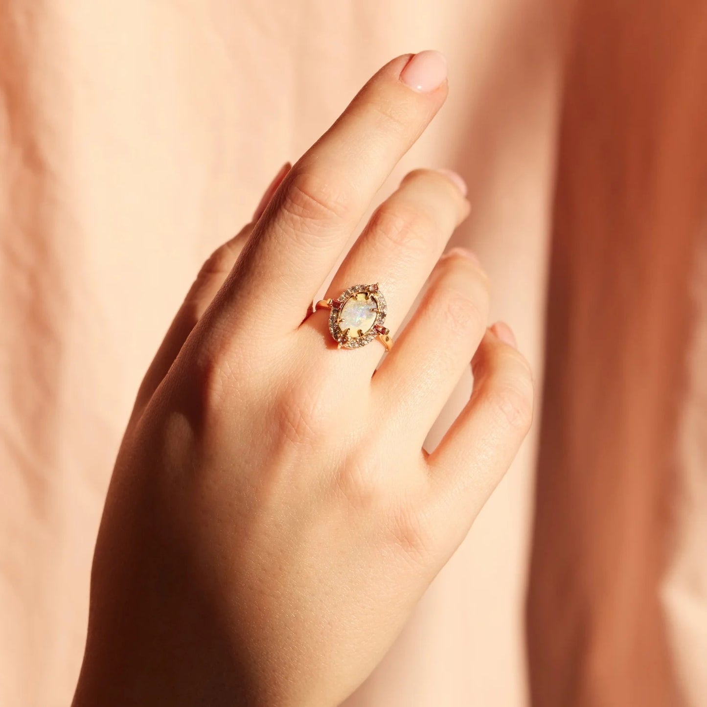 Elizabeth Opal Ring