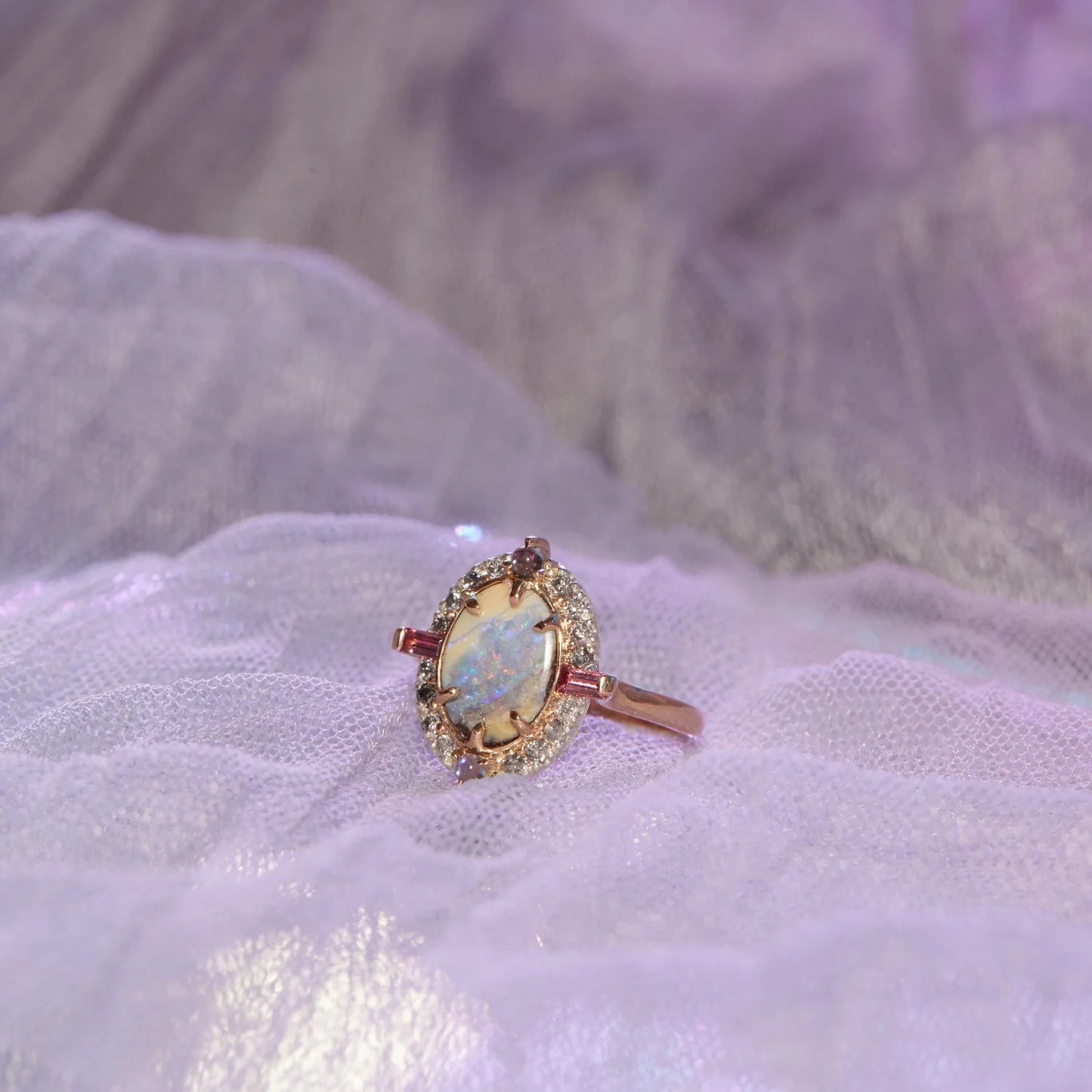 Elizabeth Opal Ring