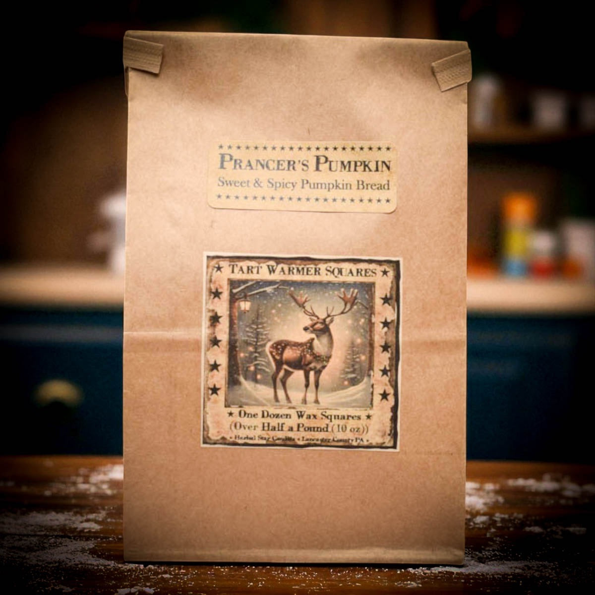 Prancer's Pumpkin Bread Tarts