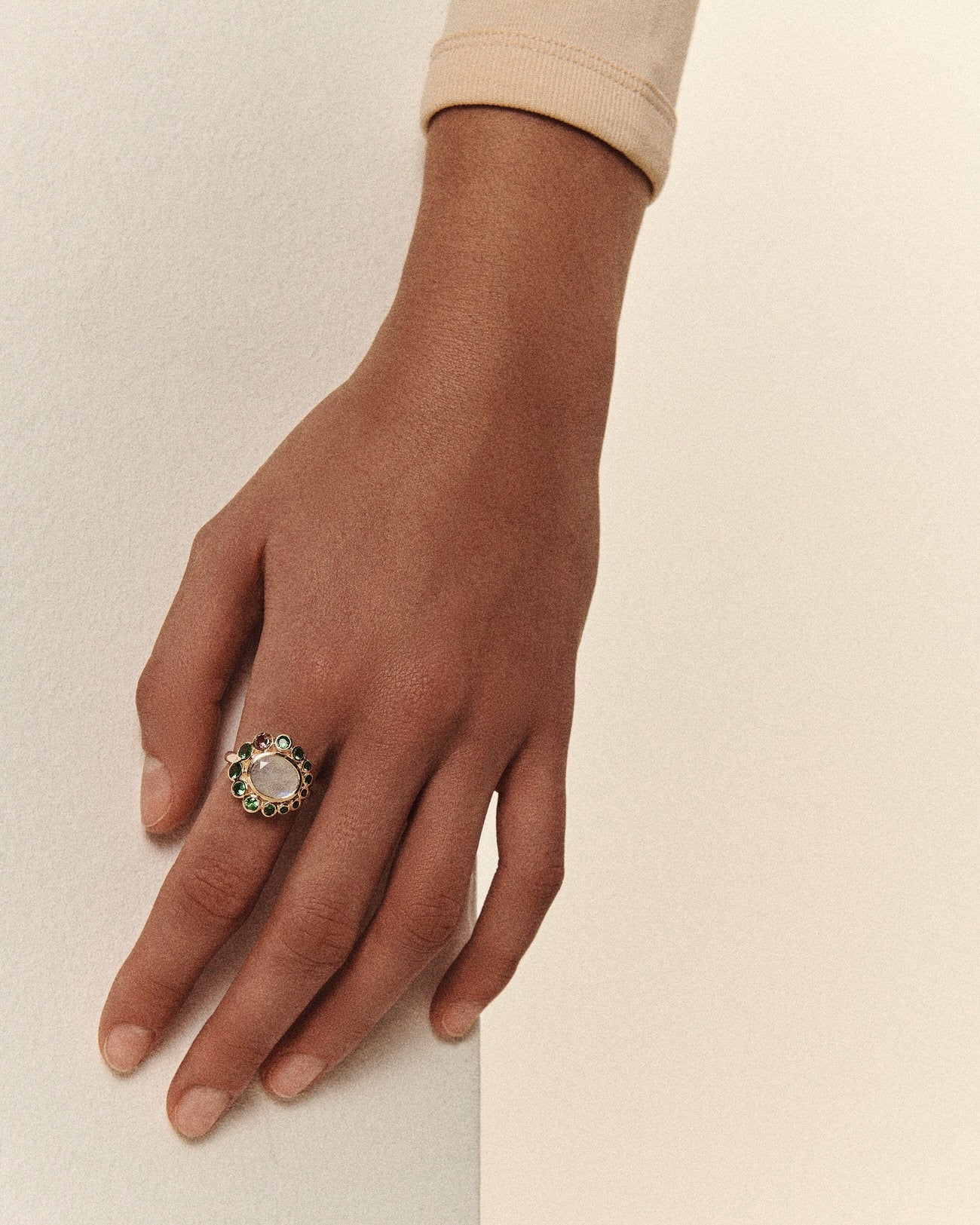 JASMINE Tsavorite Ring