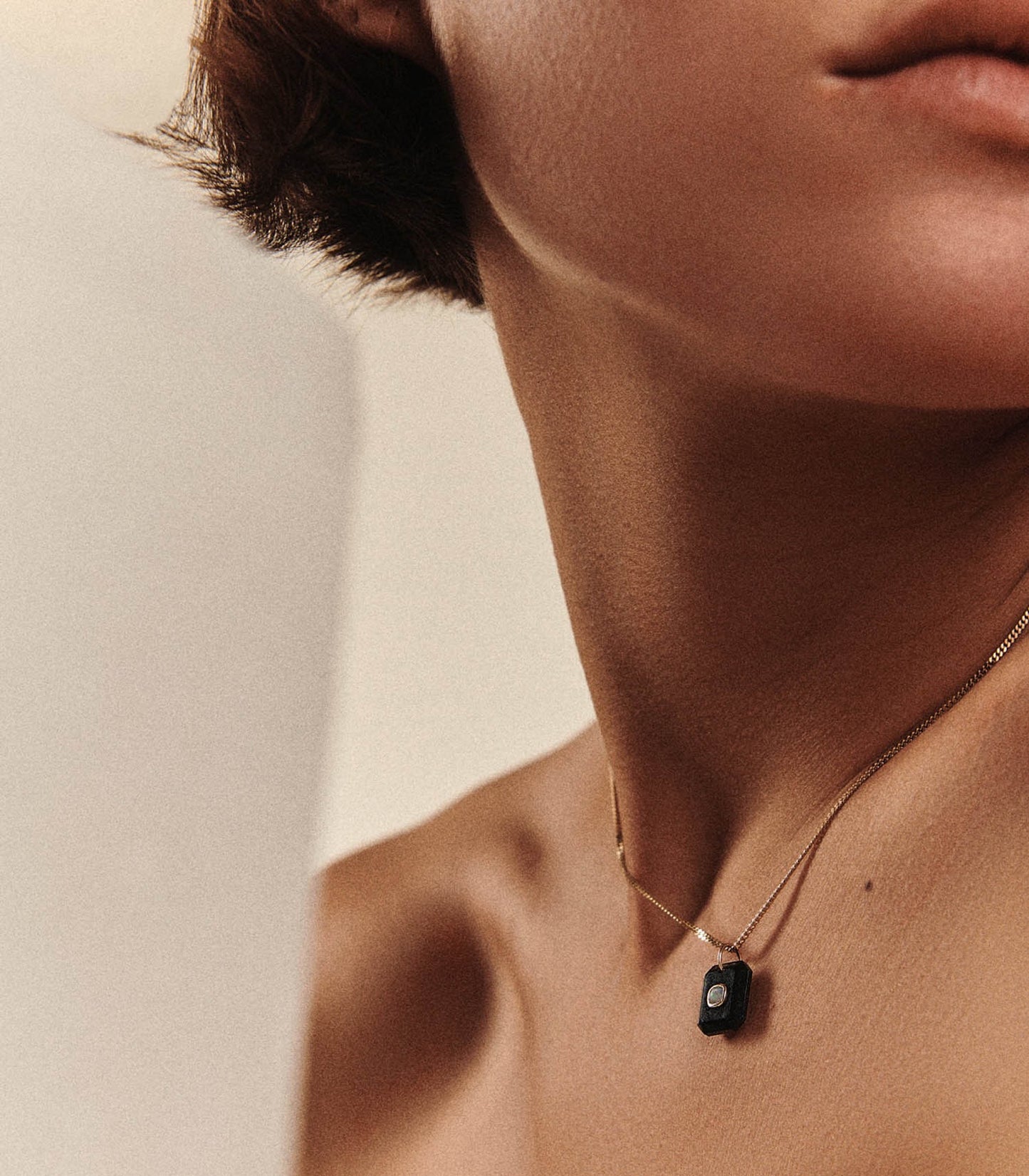 ANTON Black Onyx Necklace