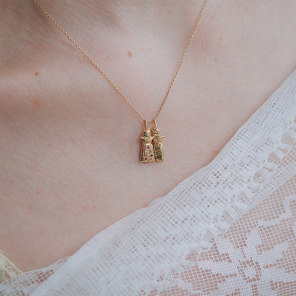 Worry Doll Necklace