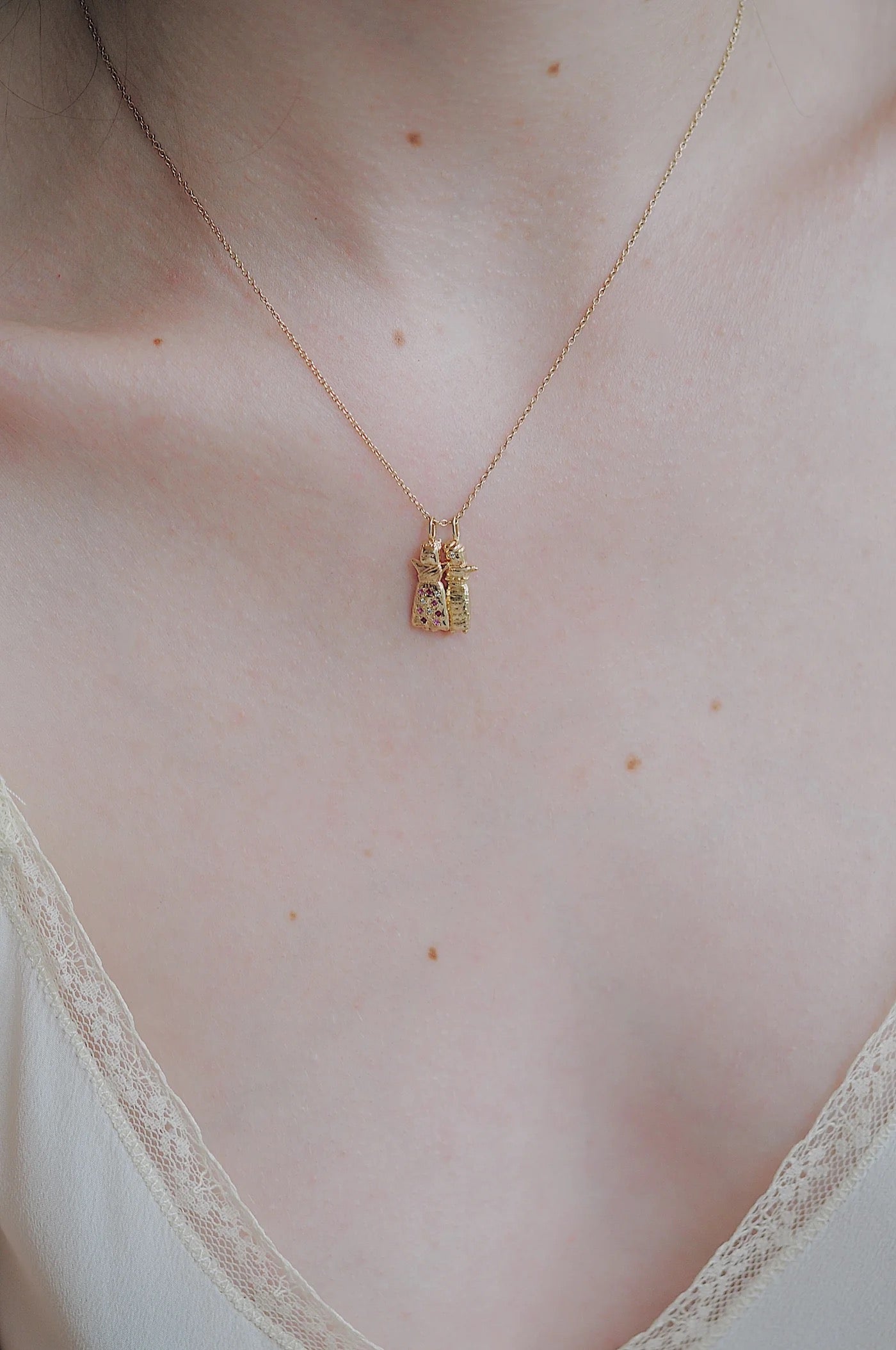 Worry Doll Necklace