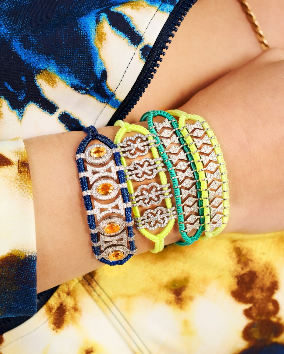 Buzios Bracelet in Neon Yellow