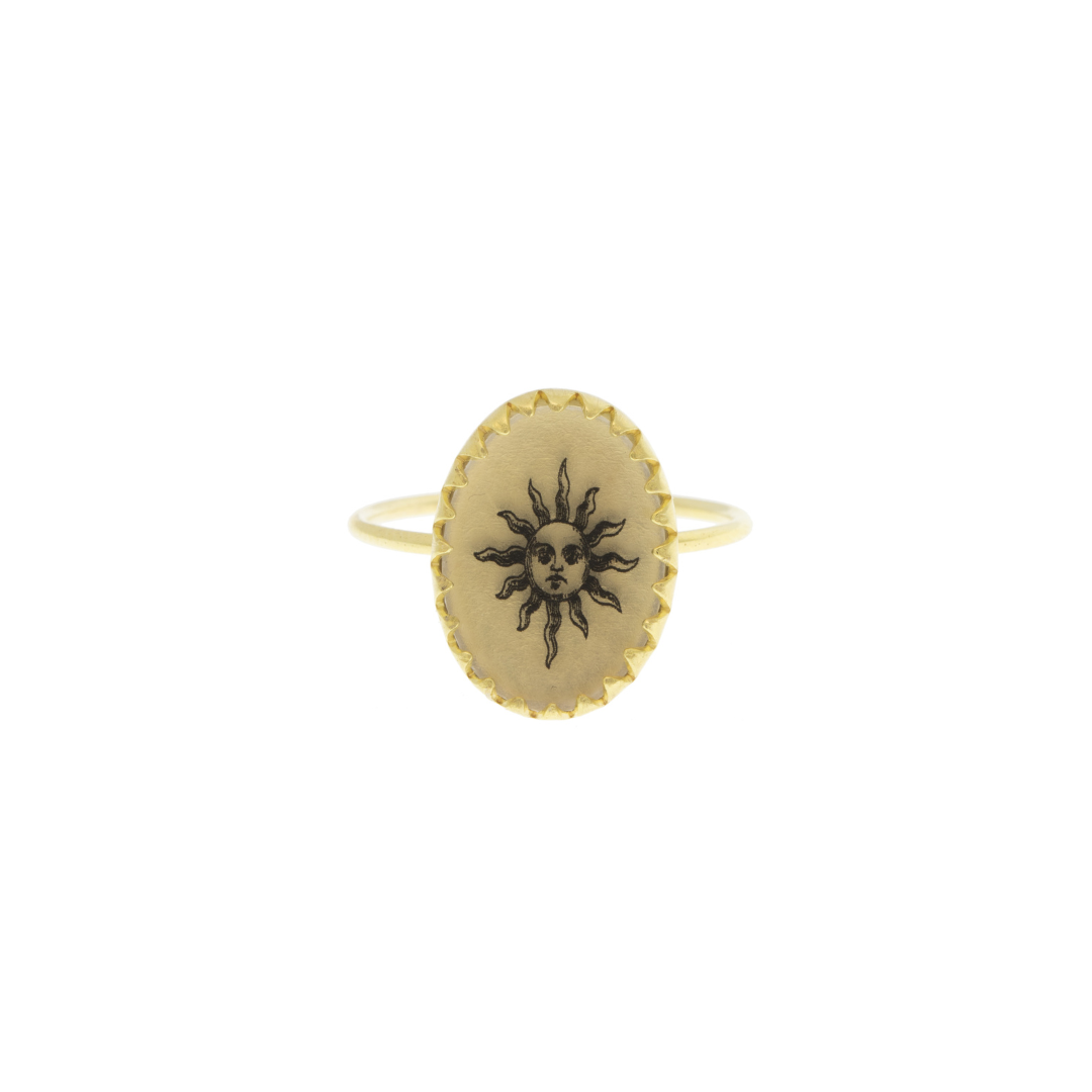 Sun Victoria Gold Ring