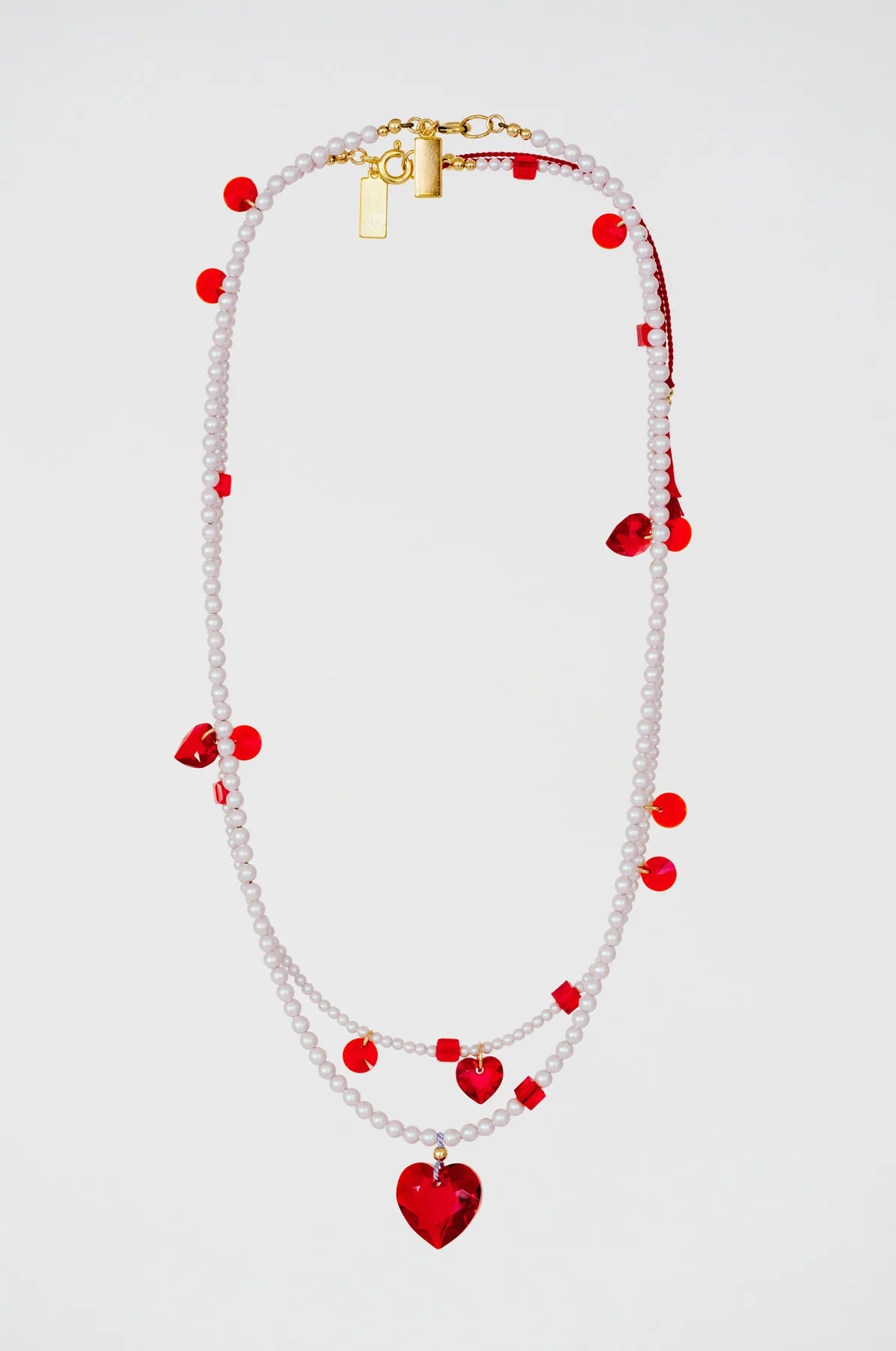 Heart Confetti Necklace