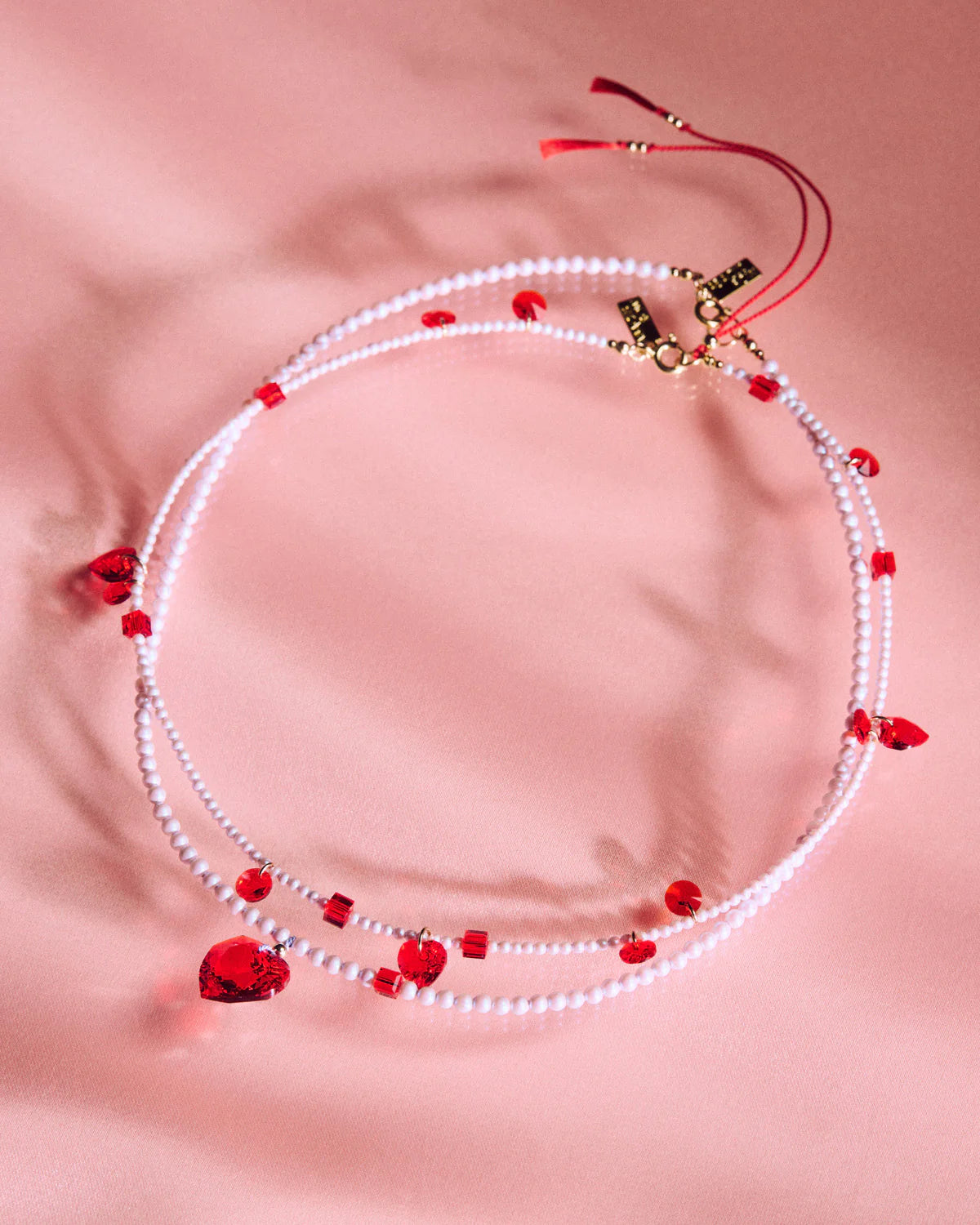 Heart Confetti Necklace