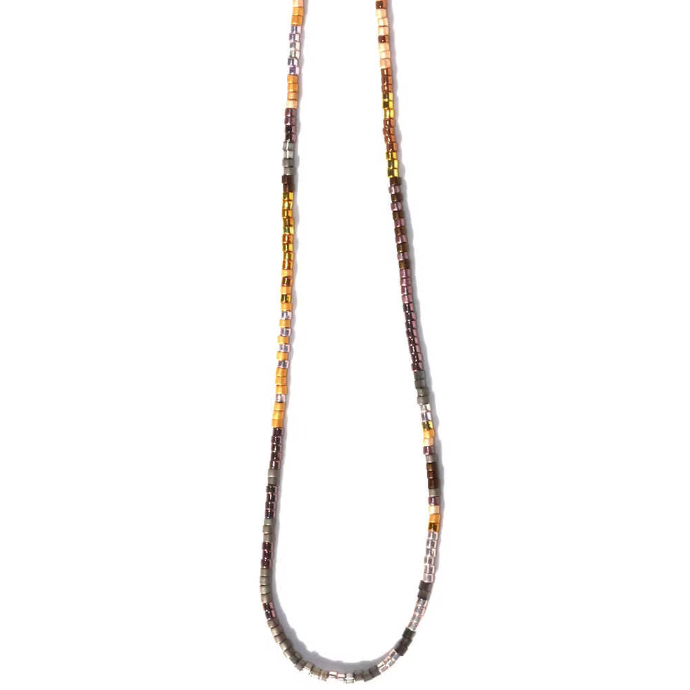 Glass Beaded Necklace - Oro