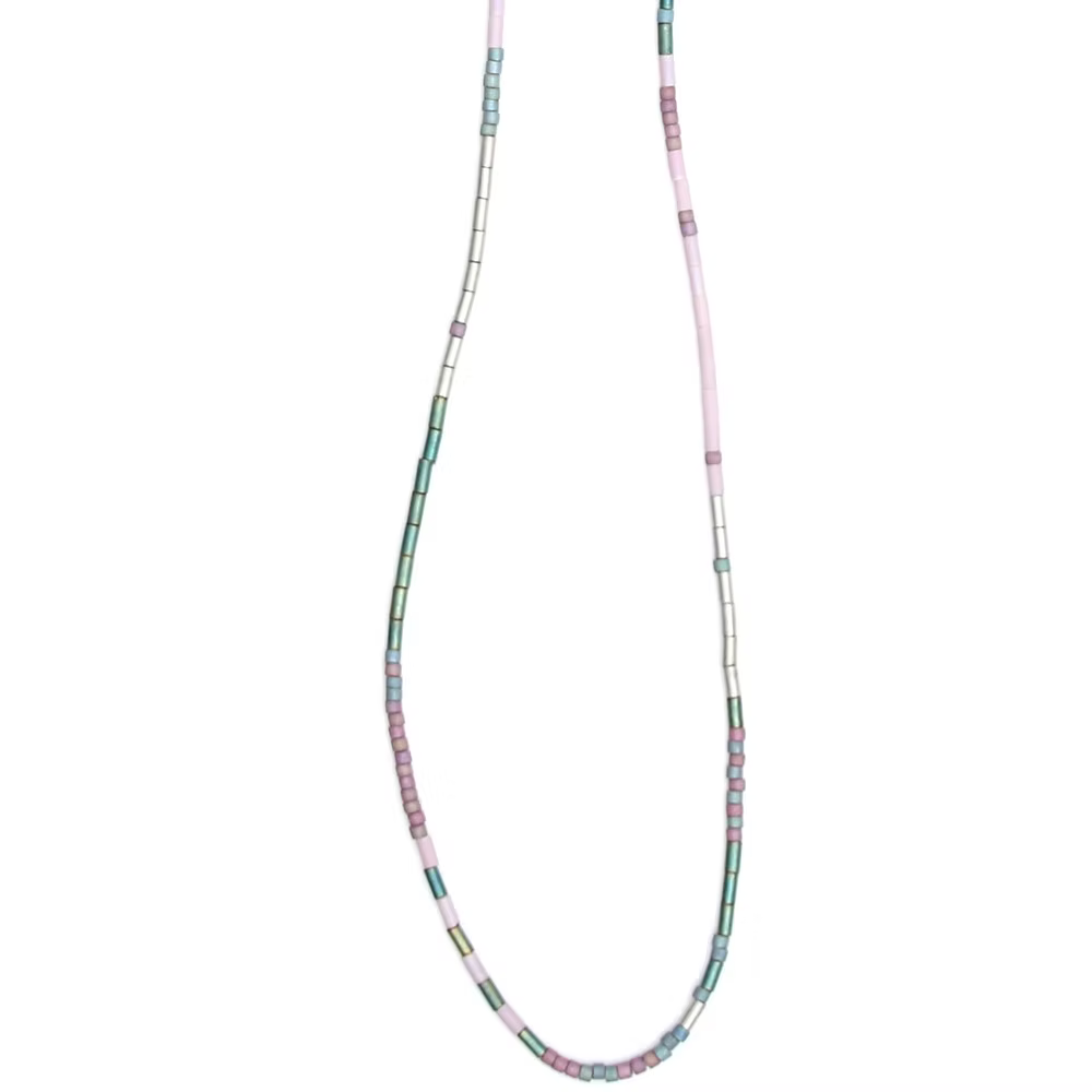 Glass Beaded Necklace - Twilight