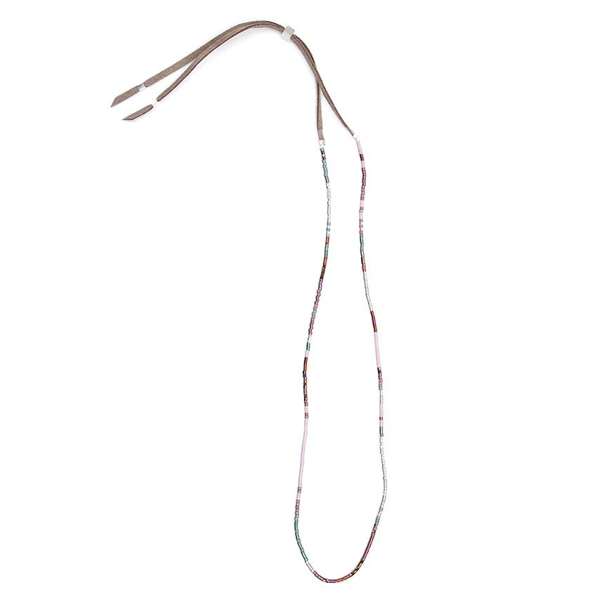 Glass Beaded Necklace - Twilight