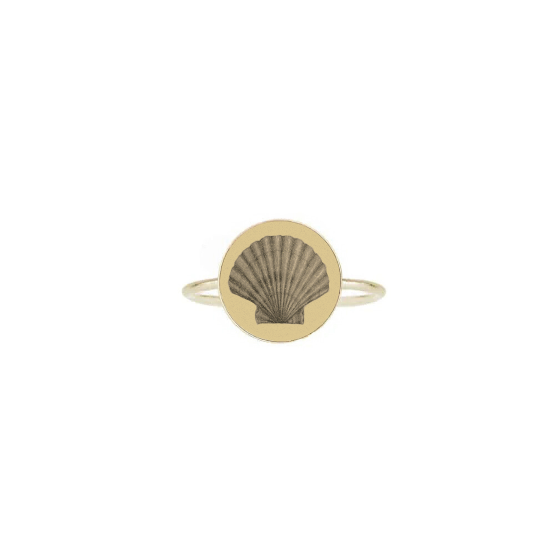 Shell Gold Ring