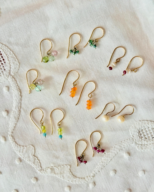 Gem Drop Earrings