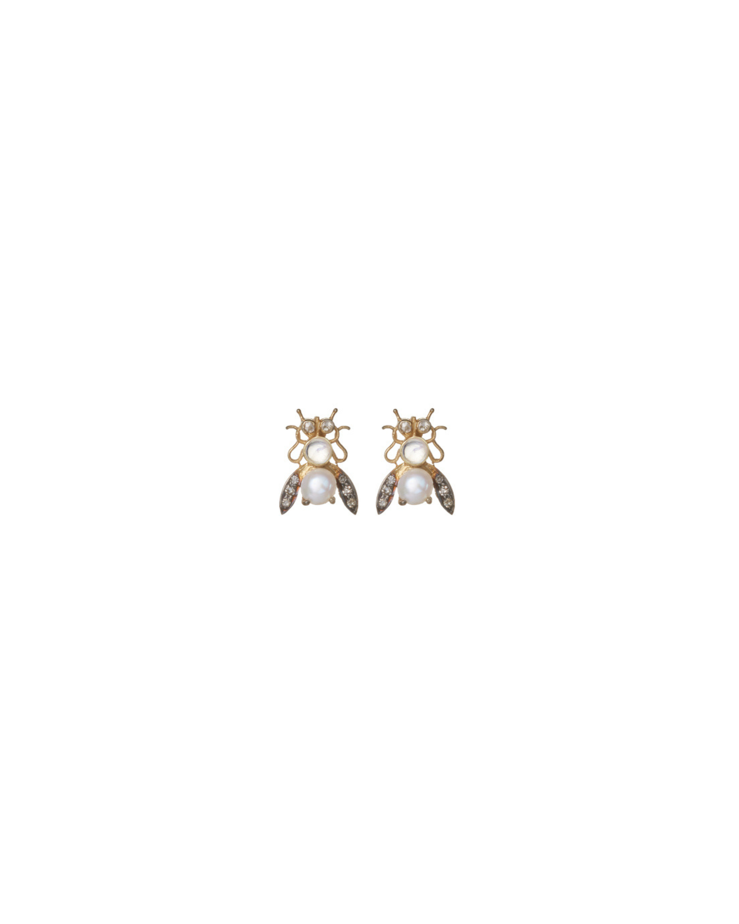 BYE Bee Moonstone Earrings