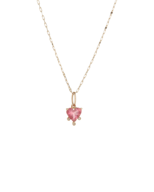 NAO Heart Tourmaline Necklace
