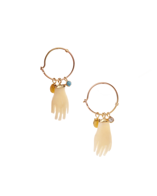Ivory Hands Hoops