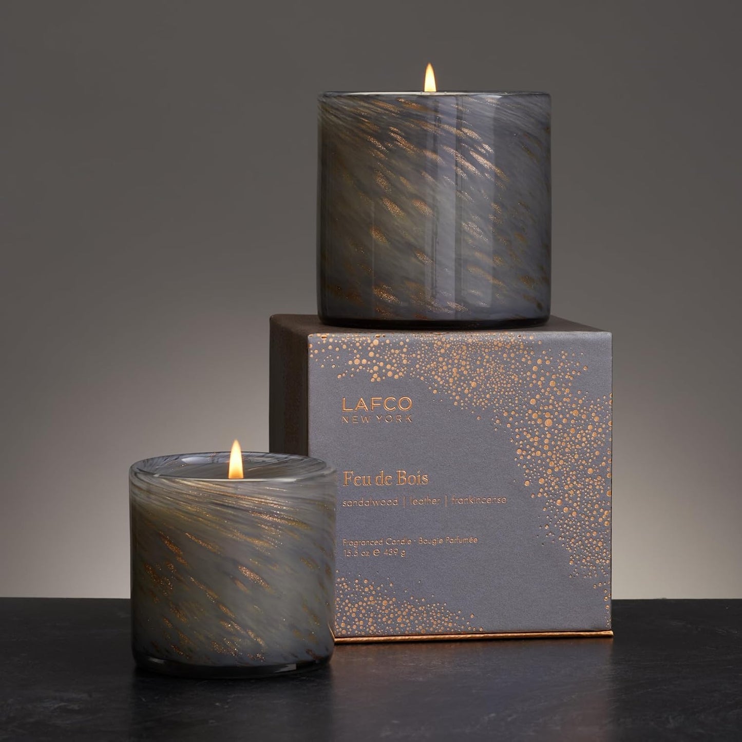 Holiday LAFCO - Feu De Bois Signature Candle