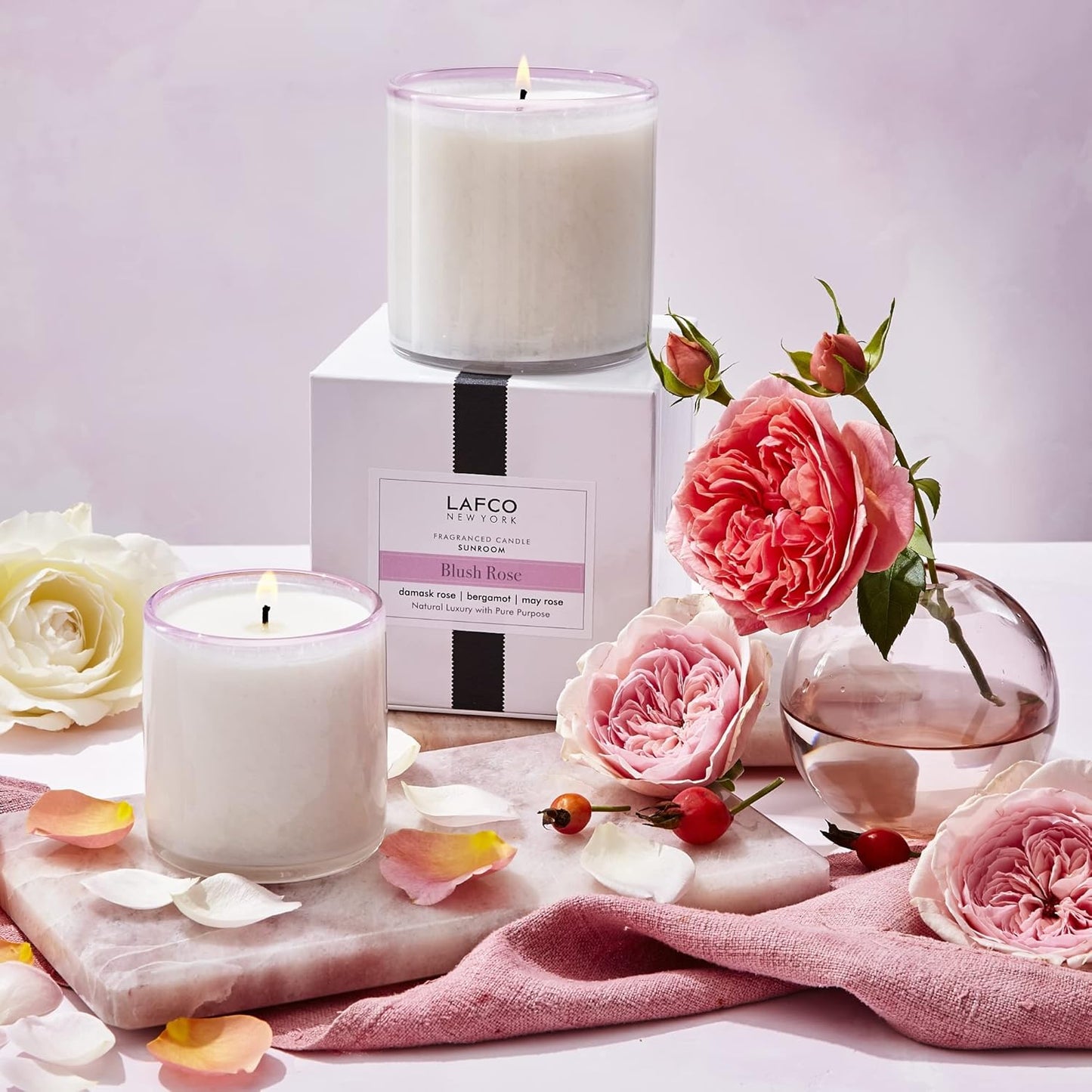 LAFCO Blush Rose Signature Candle