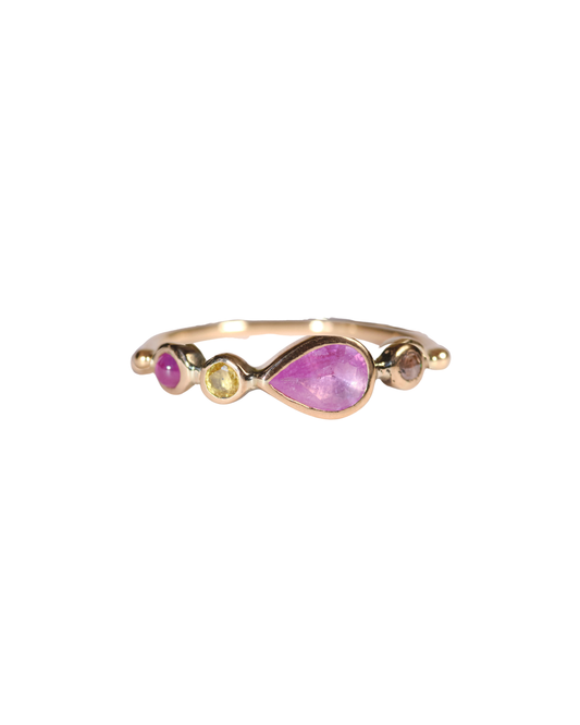 Multi Gem N°1 Bague Ring