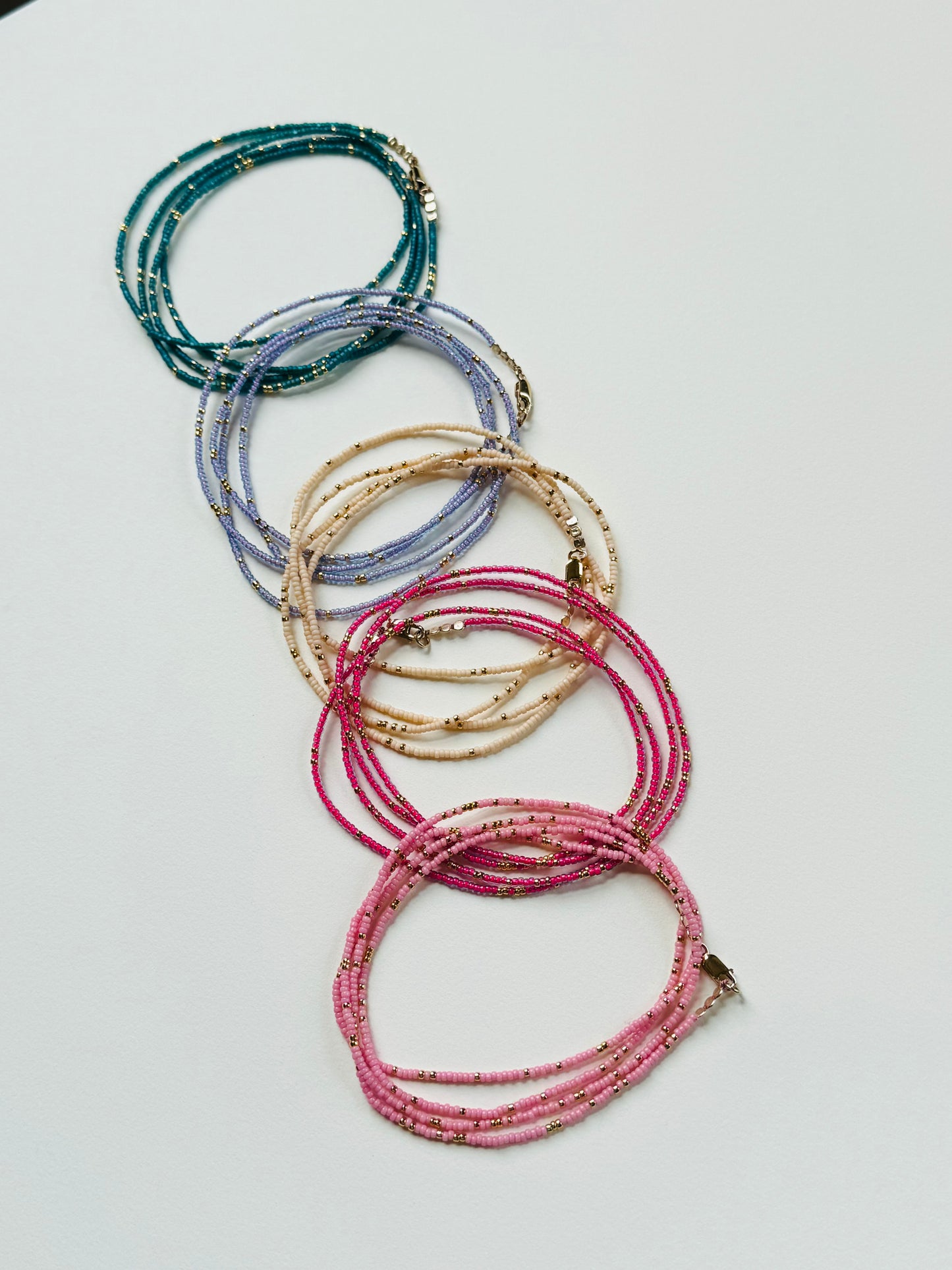 Seed Beads Strand Necklace