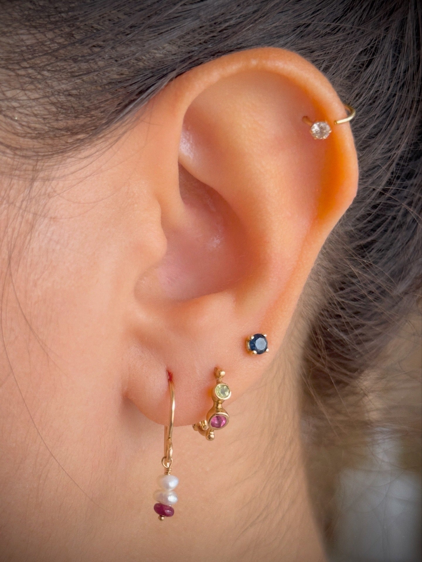 Gem Drop Earrings