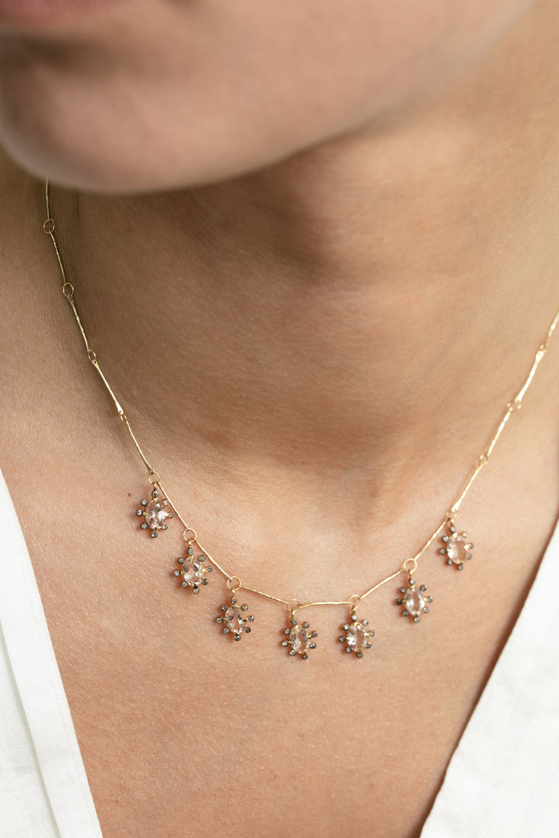 FLOW Morganite Necklace
