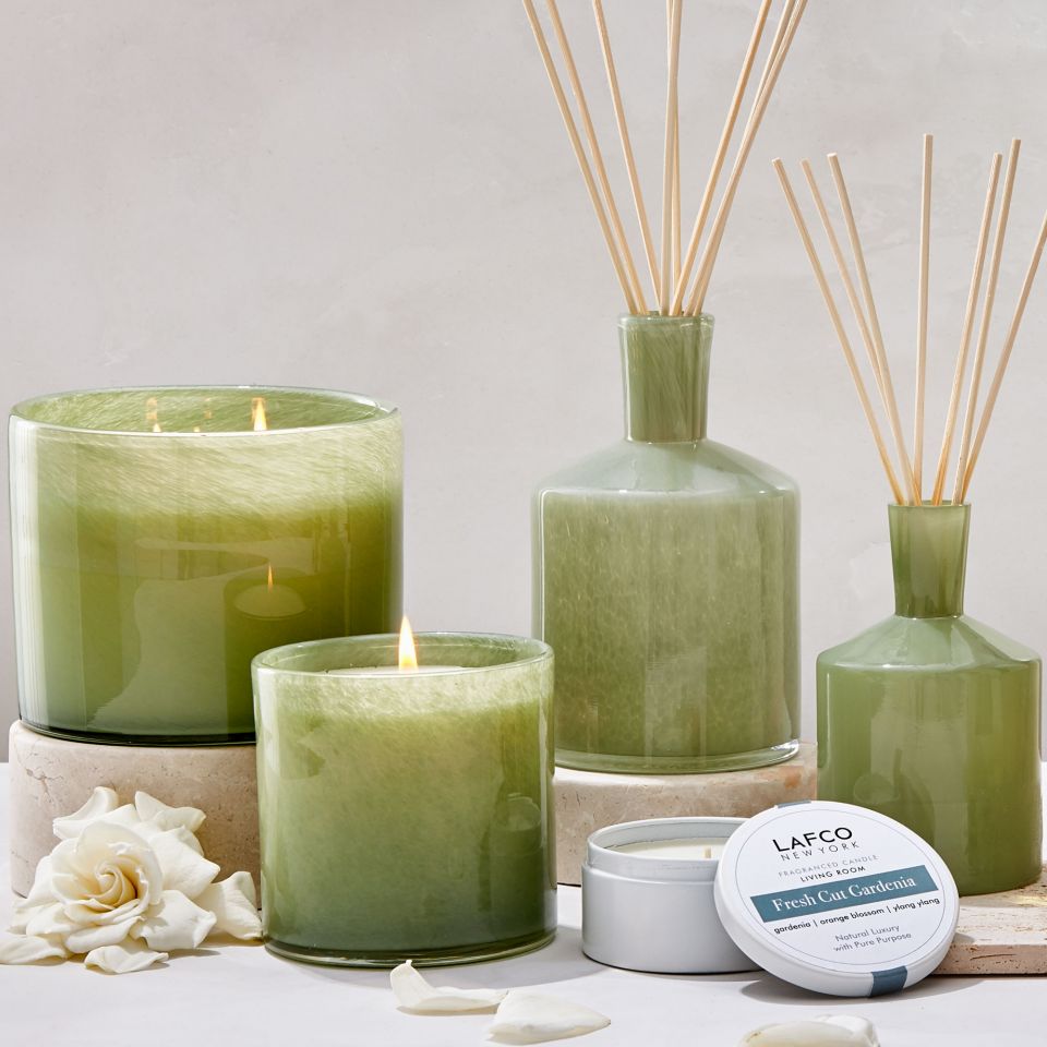 LAFCO Fresh Cut Gardenia Signature Candle