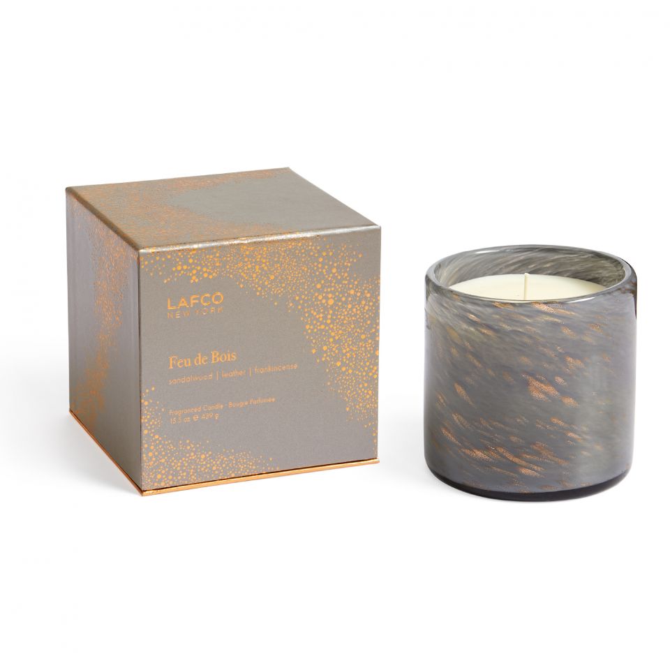 Holiday LAFCO - Feu De Bois Signature Candle