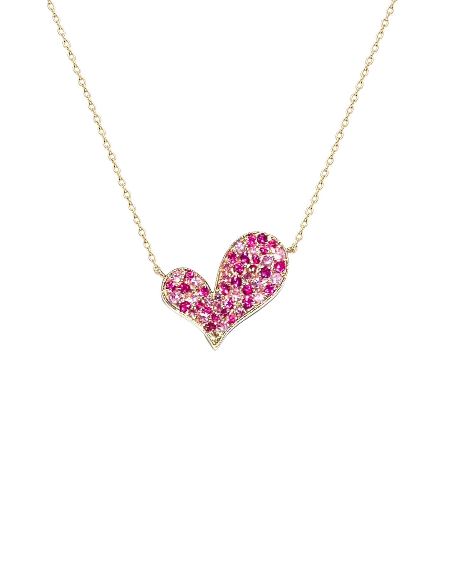 Pink Heart Pendant