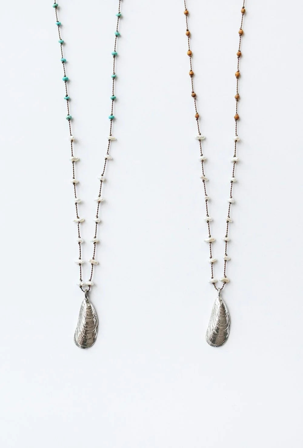 Silver Shell Necklace